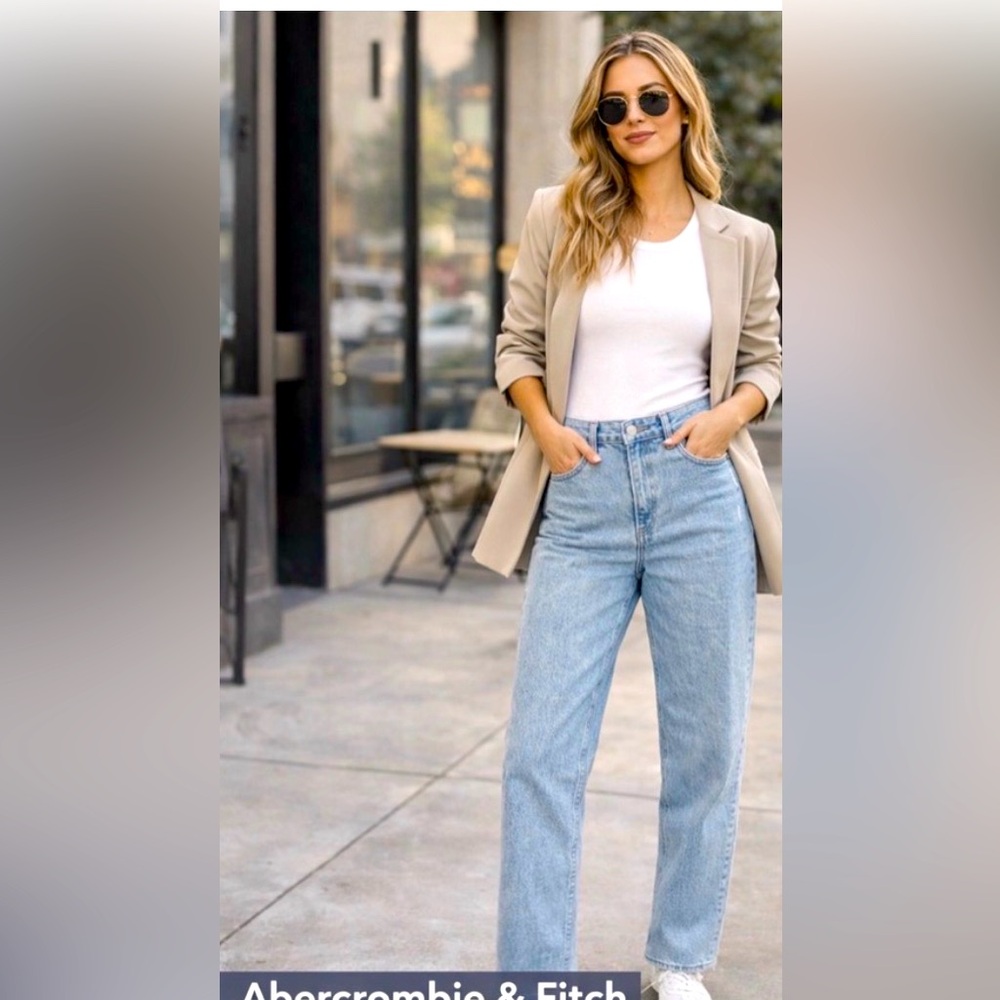 Abercrombie &Fitch 90’ High rise jeans